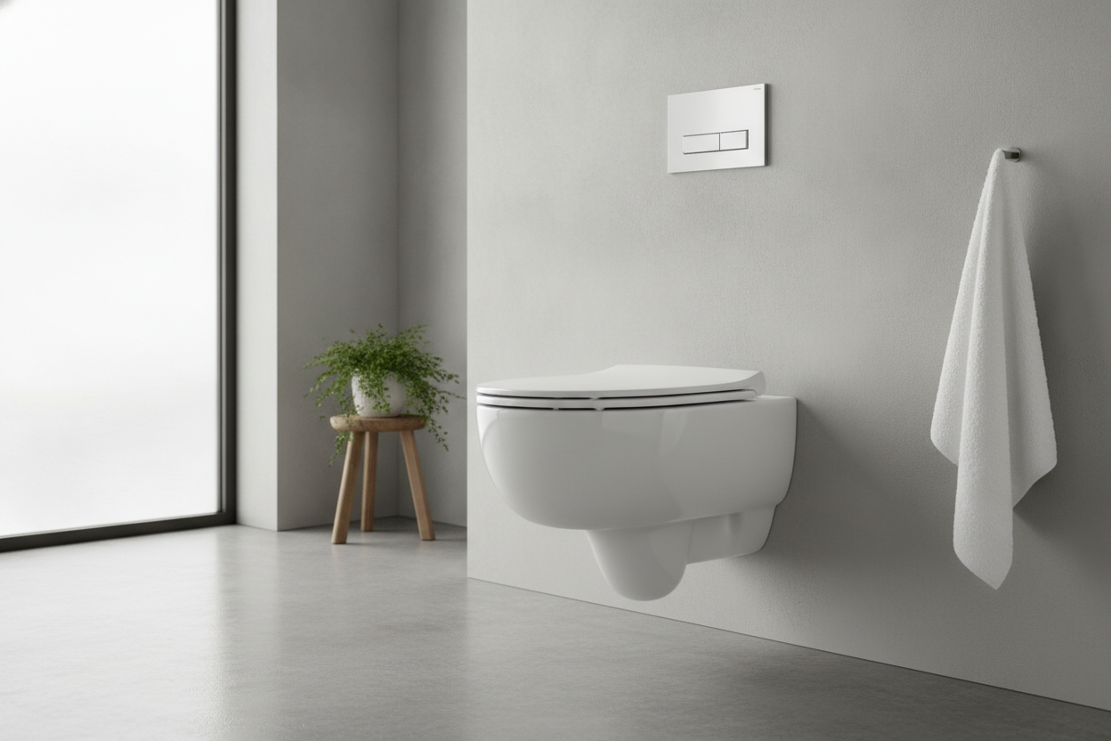 Opgrader badeværelset med et stilrent Grohe væghængt toilet